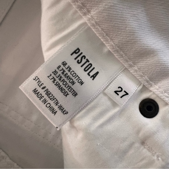 PISTOLA Jennifer Oslo white skinny jeans - Picture 4 of 8